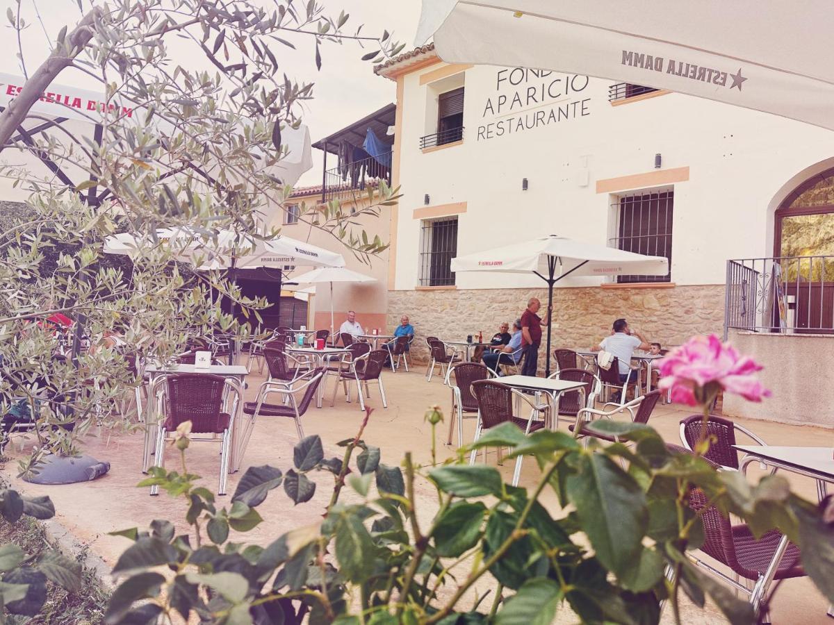 Fonda Aparicio Hotel Fuentespalda Buitenkant foto