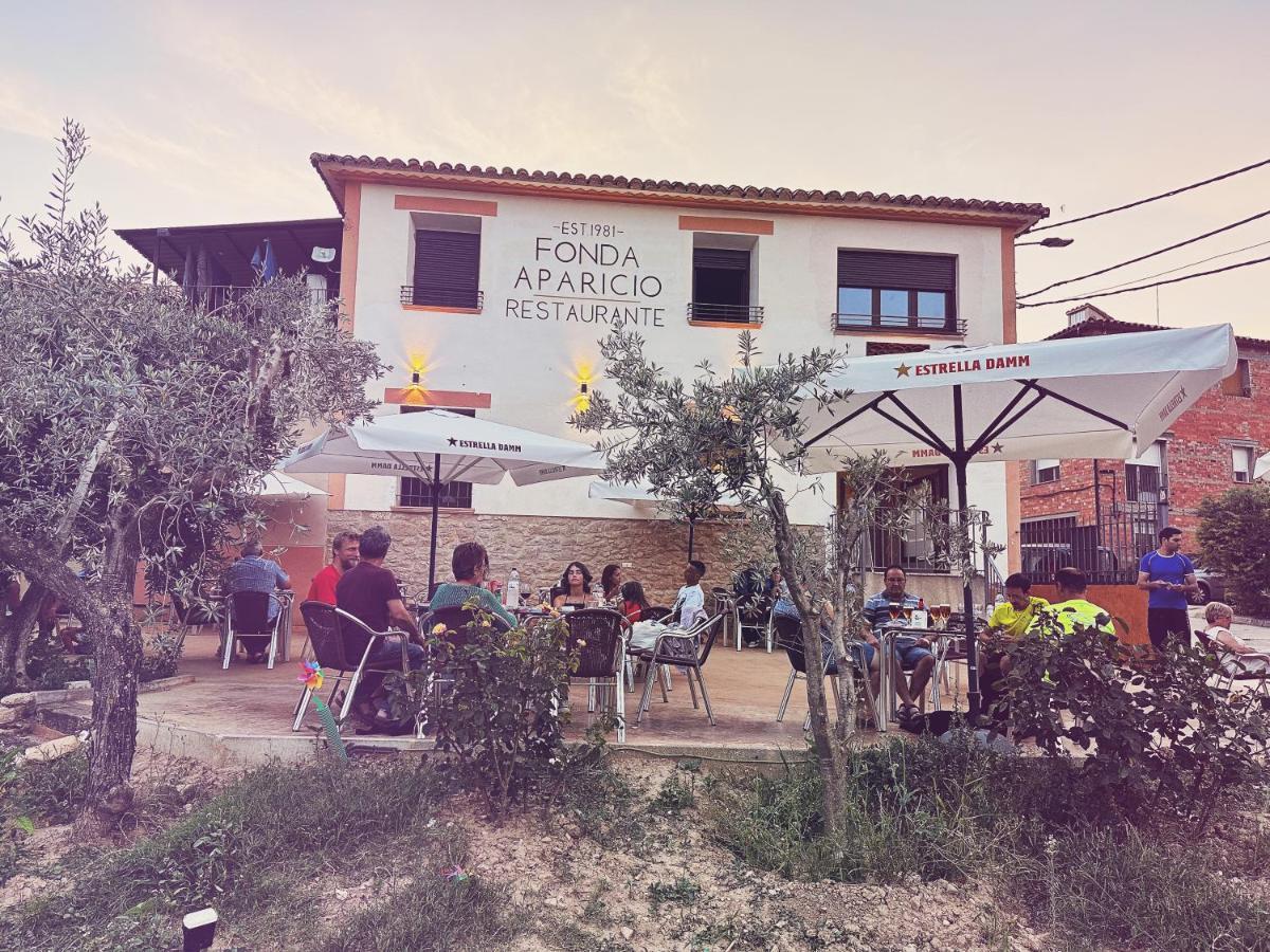 Fonda Aparicio Hotel Fuentespalda Buitenkant foto